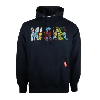 Marvel - Kapuzenpullover Logo für Herren (Marineblau)