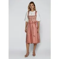 Spieth & Wensky Dirndl Hadema (1-tlg) Farblich abgestimmte Schürze mit Glanz
