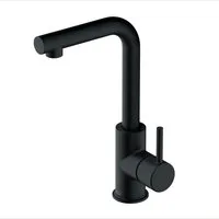Lenz Waschtischarmatur HOKU (Armatur + Easy Clean Pop-Up Ventil) Anti-Fingerabdruck-Beschichtung