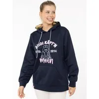 Zwillingsherz Hoodie "Ahoi Käpt´n" Mini-Me,mit süßem Seehund mit Kapitänsmütze und Kängurutasche