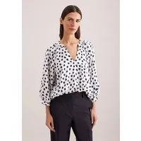 seidensticker Klassische Bluse Tunika Druck