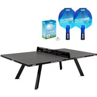 Gewo Tischtennisplatte Outdoor AWR Master, Tischtennistisch, grau (1-tlg)