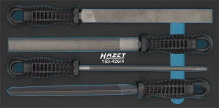 HAZET Feilen-Satz Einlage 4-teilig - 163-426/4