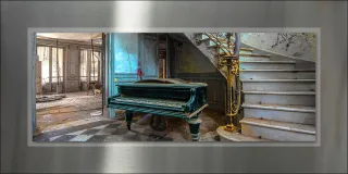 Aludibondbild LOSTHOUSE III