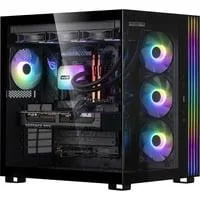 Gaming-PC Window Edition . RTX 5080 . Intel Core Ultra 7 265KF . 32 GB RAM schwarz/transparent, Windows 11 Home