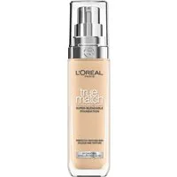 L'ORÉAL PARIS Foundation TRUE MATCH FOUNDATION, lässt sich mühelos verblenden, ohne sichtbare Ränder zu hinterlassen