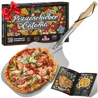 Heidenfeld Pizzaschieber Alu Pizzawender Catania - Forno, Pizza Ofen Back Zubehör - Pizzaschaufel