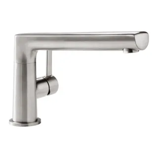 Villeroy und Boch Küchenarmatur Sorano 926600LC 13,3 l/min, schwenkbarer Strahlregler, Edelstahl massiv