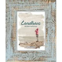 Panorahma Bilderrahmen Holz Bilderrahmen Landhaus - Retro Vintage Shabby Rustikal Fotorahmen, für 1 Bilder (Bilderrahmen)