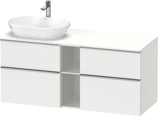 Duravit D-Neo Konsolenwaschtischunterbau wandhängend Weiß Matt 1400x550x664 mm - DE4970L70180000 DE4970L70180000