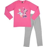 Disney Minnie Mouse Schlafanzug Langarm – Bequemer Pyjama für Mädchen