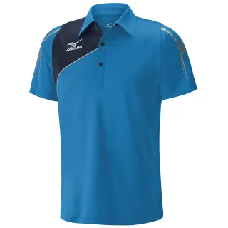 Mizuno Drylite Herren Blue Polo -Hemd