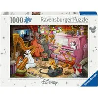 Ravensburger Puzzle Collector's Edition - Disney Classics, Aristocats, 1000 Puzzleteile, Made in Germany