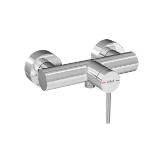 VitrA Minimax Round Einhebel-Brausearmatur Aufputzmontage Chrom,A43529EXP A43529EXP