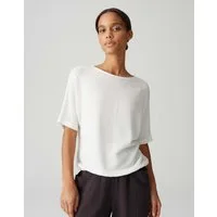OPUS Kurzarmshirt SOMFU Loose im Batwing Fit