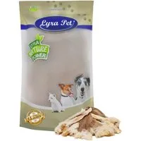 Lyra Pet 1 kg Lyra Pet® Kaninchenohren mit Fell Kaninchen, Ergänzungsfutter für: Hund