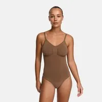 cfab (creamy fabrics) Shaping-Body Bodysuit Sculpting Shapewear mit String-Black-S (1-tlg)