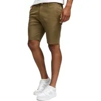 Indicode Chinoshorts LAULAX kurze Chino Hose Herren Shorts, Sommer Freizeithose mit Taschen Sportlich eleganter Look - Regular Fit - Bequemes Material mit Stretch