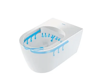 Duravit ME by Starck WC-Set wandhängend 370x480x390 mm - 45300900A1 45300900A1