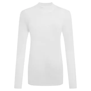 Craghoppers - T-Shirt für Damen, Stehkragen, Nosilife, Emblem, Langärmlig (Weiß)