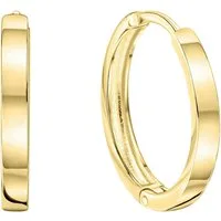 Firetti Paar Creolen Schmuck Geschenk, Ohrringe, Gold 375