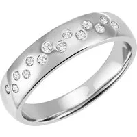 Firetti Fingerring Schmuck Geschenk Silber 925 Damenring Ring Sternenhimmel, mit Zirkonia (synth)