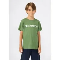 Champion T-Shirt SPORTWEAR T-SHIRT Standard Fit für Kinder und Jugendliche, Kurzarmdesign, aus Baumwolle, Standard Fit
