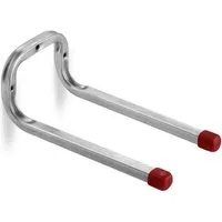 SO-TECH® Doppelhaken Gerätehalter Kellerhaken Allzweckhaken, (1-St), 80 x 200 mm, aus verzinktem Stahl, Tragkraft bis zu 20 kg