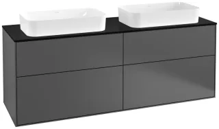 Villeroy & Boch Waschtischunterschrank Finion F31 1600x603x501mm für 2 WT, F31200GK F31200GK