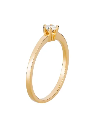 Orolino Ring Gold 750 mit natürlichem Brillant 0,25ct.