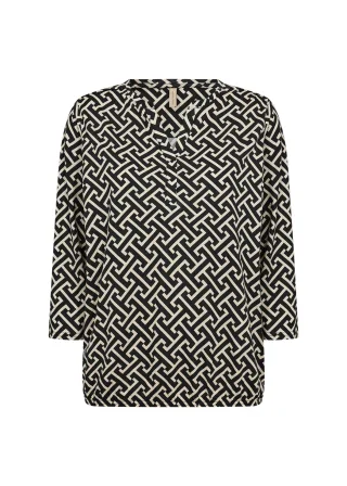 Soyaconcept - SC-FELICITY AOP 519 c black combi - Gr. - XS