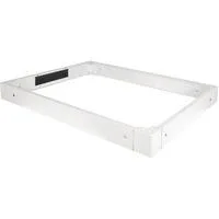 Sockel für 483 mm (19") varioFLEX Schränke, Befestigung/Montage hellgrau, 800 x 800 mm