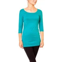 Muse Rundhalsshirt Basic 3/4 Arm Longshirt Skinny Fit 1098
