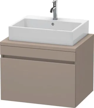 Duravit DuraStyle Konsolenwaschtischunterbau wandhängend Basalt Matt 700x548x512 mm - DS531104343 DS531104343