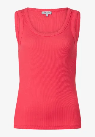 MORE & MORE - Rippen-Top rosa - Gr. - 42