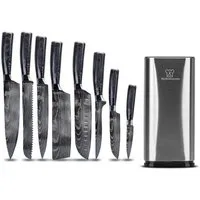 Küchenkompane Messer-Set Küchenkompane 9-tlg. Profi-Messerset inkl. Messerblock Nōburu (9-tlg)