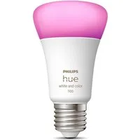 Philips Hue LED-Leuchtmittel White & Col. Amb. E27 Einzelpack 800lm 75W, E27, 1 St., Farbwechsler, Warmweiß