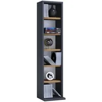 VCM Standregal Holz CD DVD Stand Aufbewahrung Deko Regal Elementa, 1-tlg., 92x21x20cm CD DVD Aufbewahrung, stehend
