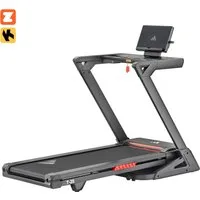 adidas Performance Laufband Adidas T-25 Treadmill (Kompatibel mit Kinomap & Zwift, Ultra Series Cushioning, Soft-Drop), bis max. 19 km/h, mit Steigung, 135kg max. Benutzergewicht