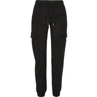 URBAN CLASSICS Cargohose Urban Classics Damen Ladies High Waist Cargo Jogging Pants (1-tlg)