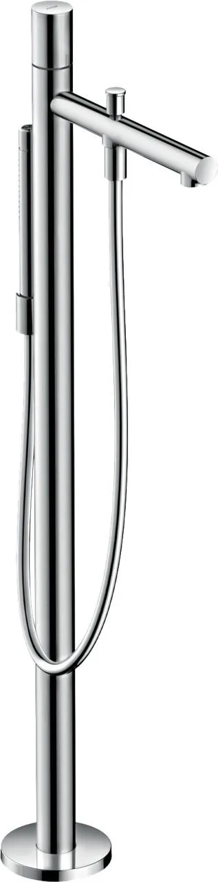Hansgrohe Wannenmischer Axor Uno Fertigset Zerogriff zur Bodenmontage chrom, 45416000 , 45416000 45416000