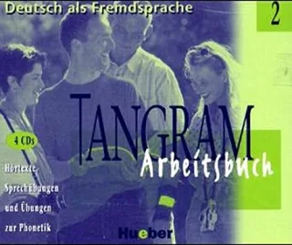 Tangram - Zweibändige Ausgabe. Deutsch als Fremdsprache: Tangram neue Rechtschreibung 2 Bde. 4 Audio-CDs zum Arbeitsbuch
