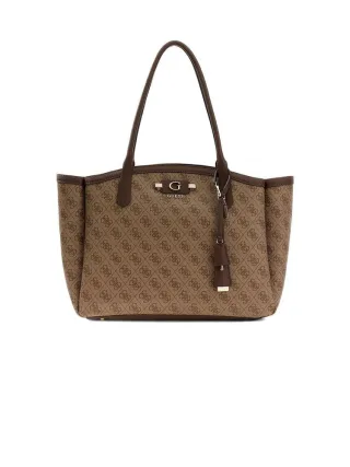 Guess Shopper Tasche Latte Logo