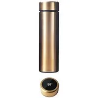 HAC24 Isolierflasche Thermoflasche Isolierflasche Kaffeebecher, mit LED-Touch-Display 450 ml