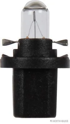 HERTH&BUSS Glühlampe, Instrumentenbeleuchtung, 12 V, 1,2 W, B8,5d, BAX10d schwarz - 89901242