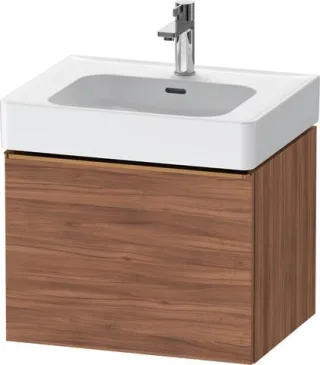 Duravit D-Neo Waschtischunterbau wandhängend Nussbaum Matt 584x452x440 mm - DE4276004790000 DE4276004790000