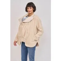 Seraphine Umstandsjacke Seraphine 3-in-1-Fleecejacke Babytrage aus Borg (1-St)