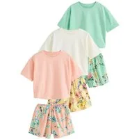 Next Pyjama Kurze Schlafanzüge, 3er-Pack (6 tlg)