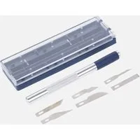 Spectrum Cuttermesser Präzisions Messerset 6 Stück in Box Seziermesser Skalpell, (6-tlg)