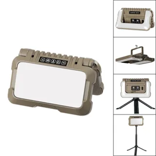 IPRee Folding Lantern Outdoor Emergency Camping Tent Atmosphere LED Light Ultralight Double-Sided Lamp Super Bright Hous